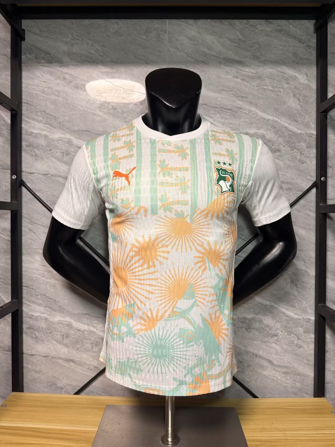 AAA Quality Cote d'Ivoire 26/27 Away White Soccer Jersey(Player)